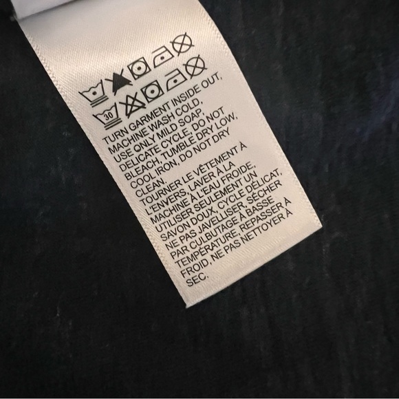 LUCKY BRAND Top Size 1X Paisley Blue cotton blend 3/4 Sleeve - Picture 9 of 13